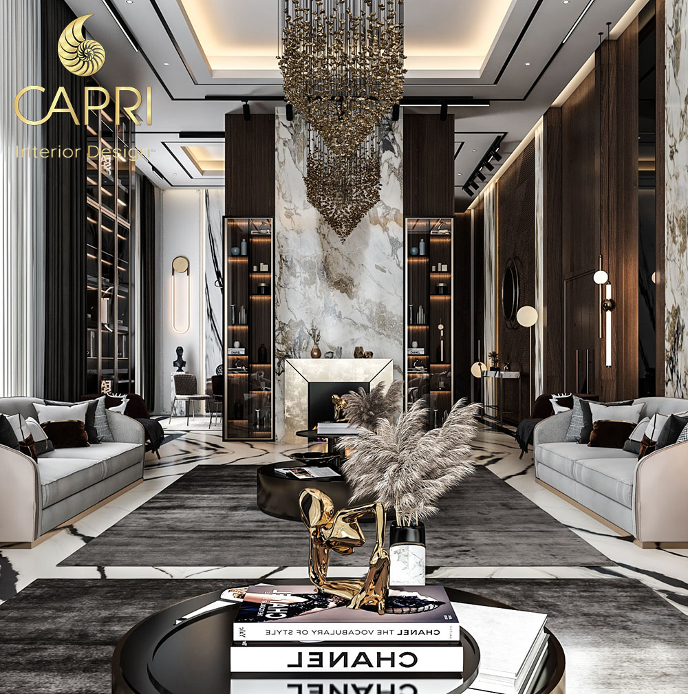 Nội thất phòng khách biệt thự