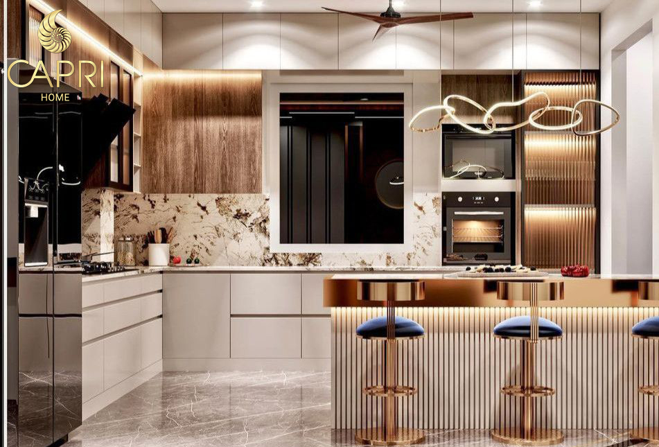 Phòng bếp biệt thự Hiện Đại