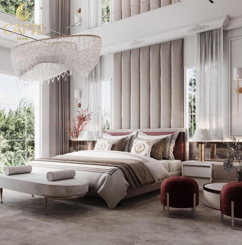 Phòng ngủ biệt thự liền kề