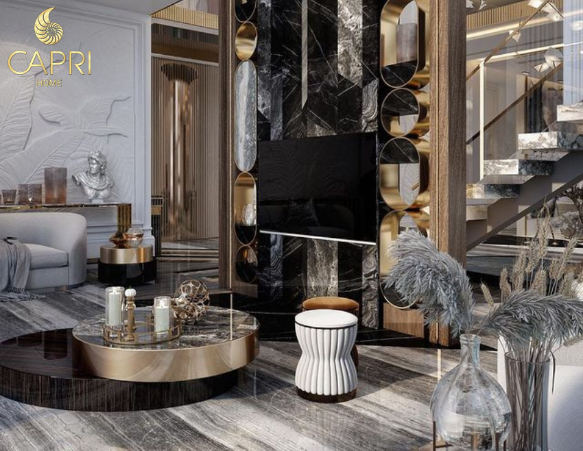 Thiết kế nội thất villa hiện đại