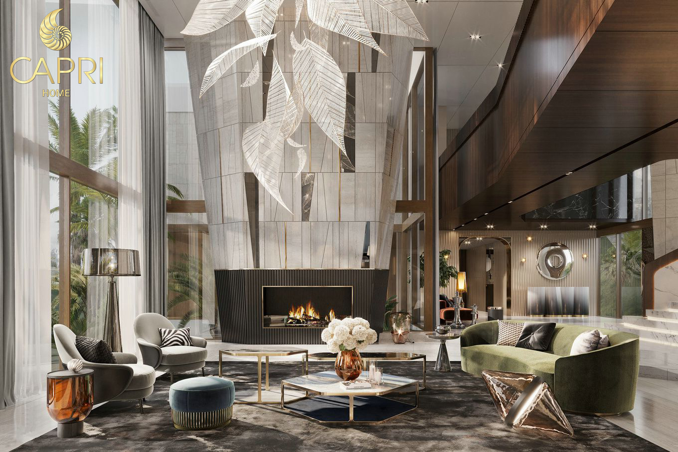 Thiết kế nội thất villa hiện đại