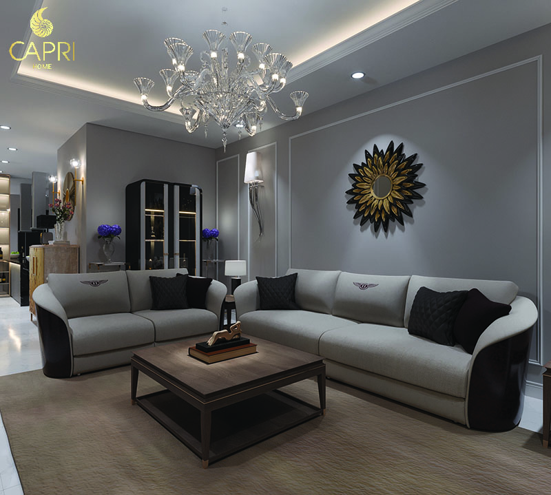 Nội thất căn hộ 2 phòng ngủ luxury