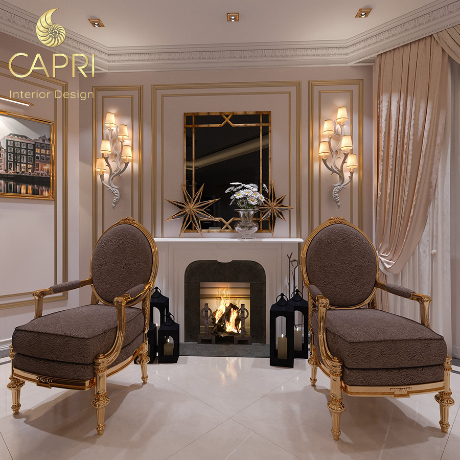 Thiết kế biệt thự song lập cổ điển