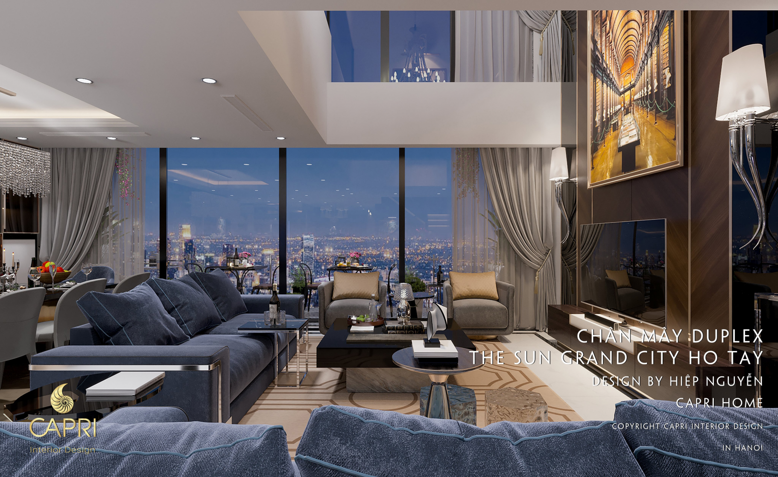 Nội thất Duplex Chân Mây